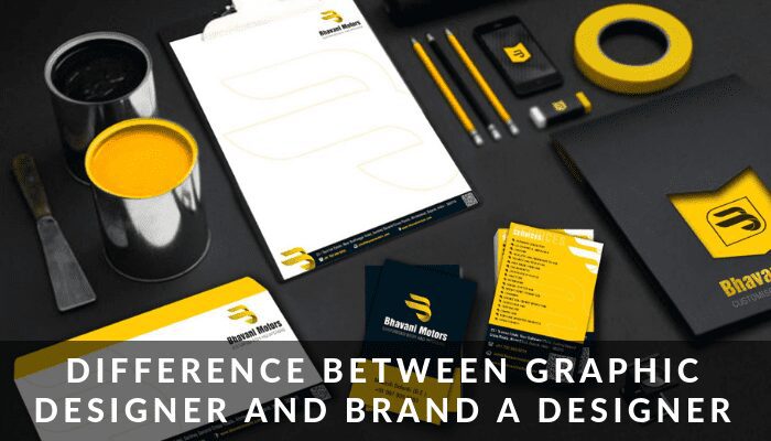 Difference Between Graphic Designer And Brand A Designer