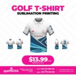 GOLF T-SHIRT! Sublimation Printing Best Golf Polo Shirt Sublimation Printing Zimbabwe